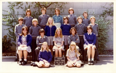 Photograph - Class Group, Ringwood Technical School 1977 Form 1A
