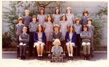 Photograph - Class Group, Ringwood Technical School 1977 Form 1E, c 1977