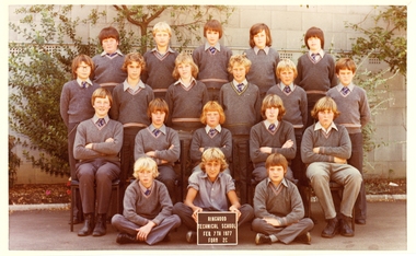 Photograph - Class Group, Ringwood Technical School 1977 Form 2C