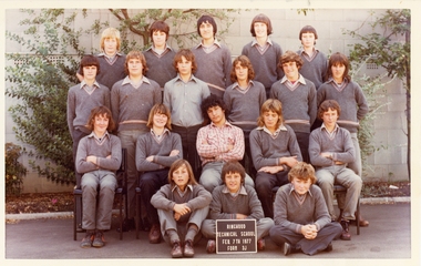 Photograph - Class Group, Ringwood Technical School 1977 Form 3J