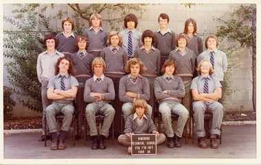 Photograph - Class Group, Ringwood Technical School 1977 Form 3K