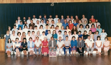 Photograph, Staff -1985, Norwood High School, Ringwood, Victoria