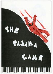 Programme, Norwood High School, Ringwood, Victoria, 1987 presentation of the musical The Pajama Game