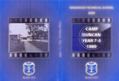 Film - DVD, Ringwood Technical School-Camp Duncan 1989, Year 7.4; Ozone Day incl News from Channels 2, 7 and 9