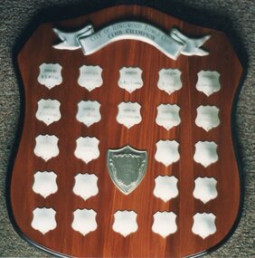 Photograph, Ringwood Bowls Club - Honour Board: Club Champion, 1984 to 1995