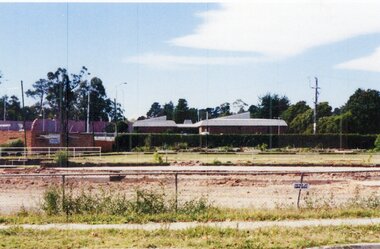 Photograph, Ringwood Bowls Club- Demolition of old Club and greens, 1993