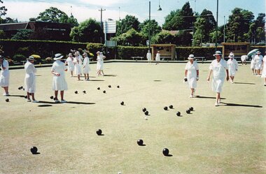 Photograph, Ringwood Bowls Club- The last Ladies Pennant game at Miles Avenue, 1997