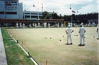Photograph, Ringwood Bowls Club- The last Men's Friday Triples at Miles Avenue, 1997