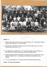 Photograph, Ringwood East State School, 1968, Grade 4