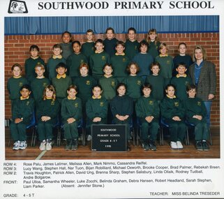 Photograph, Southwood Primary School, 1995, Grade 4/5 class photo