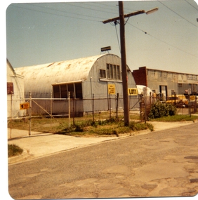 Photograph, NIssan Huts - Madden Street Ringwood, c1979