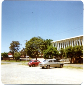 Photograph, Rear of Holeproof Factory Site, Ringwood, c1979