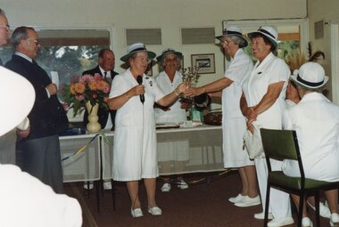 Photograph, Ringwood Bowls Club- Ladies Section- Presentation Day, 1993