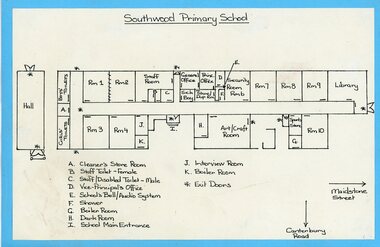 Plan, Sothwood Primaty School floor plan