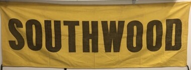 Banner, Southwood Primary School cloth banner
