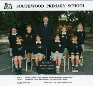 Photograph, Southwood Primary School House Captains 1997 photo