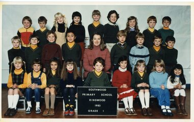 Photograph, Southwood Primary School, 1983, Grade 1 class photo