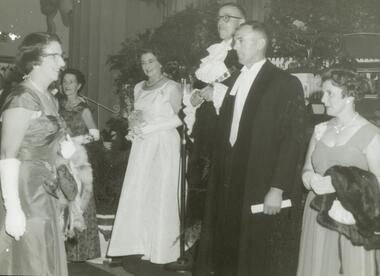 Photograph, Ringwood Proclamation Ball, March, 1960 with Mayor Cr. AG Lavis