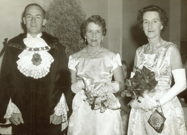 Photograph, Ringwood Charity Ball, March 24th, 1961 –Mayor Horman and Mayoress Gwen Horman