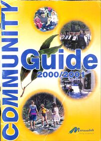 Book, Community Guide 2000/2001 Maroondah City Council, Ringwood Victoria