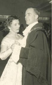 Photograph, Ringwood Mayoral Ball 10th June, 1955.  Gwen and Robert Horman