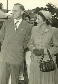 Photograph, Opening of the Ringwood Bowling Green 4th Sept, 1954, Gwen and Robert Horman