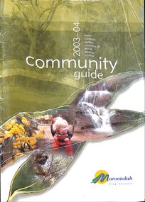 Book, Community Guide 2003-2004 Maroondah City Council, Ringwood Victoria