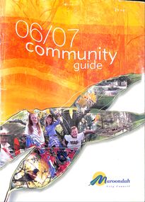 Book, Community Guide 2006-2007 Maroondah City Council, Ringwood Victoria