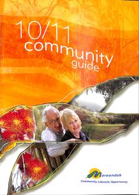 Book, Community Guide 2010-2011 Maroondah City Council, Ringwood Victoria