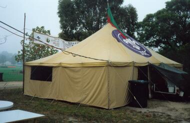 Photograph, 3rd (Third) Ringwood Scouts' tent, used at Ringwood Highland Games