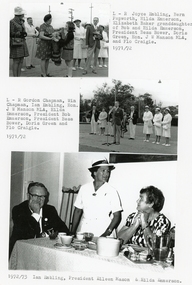 Photograph, Ringwood Bowling Club- Opening Day, 1971-72. (2 images). President Eileen Mason, 1972-73
