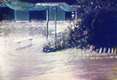 Photograph, Ringwood Bowling Club- Flooding of greens, 1989