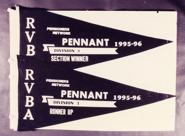 Photograph, Ringwood Bowling Club- RVBA Pennants, 1995-96