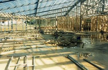 Photograph, Ringwood Bowling Club- Constuction of new Bowls Club, Loughnan Road. 1996