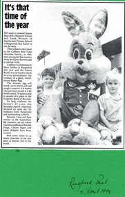 Article, it's that time of year