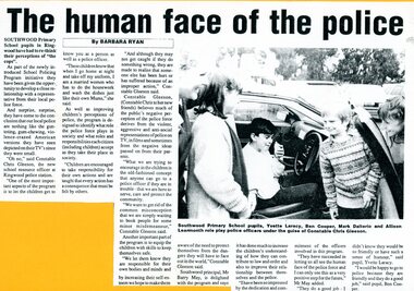 Article, The Human Face of the Police