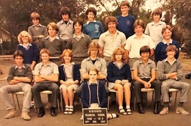 Photograph - Group, Ringwood Technical School 1983 Year 10.3