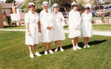 Photograph, Ringwood Bowling Club- Ladies Section, Opening Day, 1981