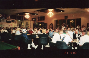 Photograph, Ringwood Bowls Club- Ladies Section. Pennant practice at Corowa, 2002