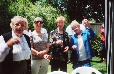 Photograph, Ringwood Bowls Club- Ladies Section. Rosemary Jolley's 70th Birthday, 2002