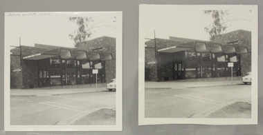 Photograph, Ringwood North State Bank , north-east corner of Dickson's Cresent and Warrandyte Road