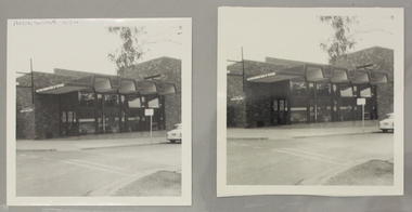 Photograph, Ringwood North State Bank , north-east corner of Dickson's Crescent and Warrandyte Road