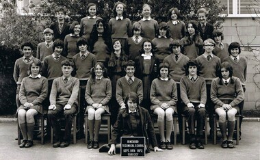 Photograph - Group, Ringwood Technical School 1972 Form 2EF, c 1972