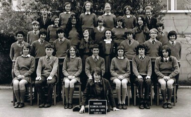 Photograph - Group, Ringwood Technical School 1972 Form 2EF