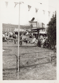 Photograph, First Ringwood Spring Fair at various locations. Rides in Charter Street Park in 1971