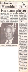Newspaper, Scrapbook Clipping, Library Collection, Ringwood, Victoria