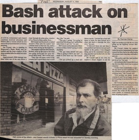 Newspaper, Scrapbook Clipping, Library Collection, Ringwood, Victoria