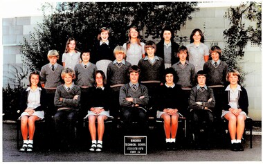 Photograph - Group, Ringwood Technical School 1978 Form 2J, 1978
