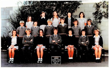 Photograph - Group, Ringwood Technical School 1978 Form 2J