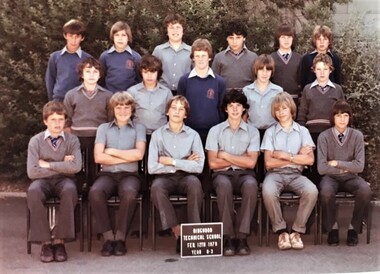 Photograph - Group, Ringwood Technical School 1979 Year 8.3